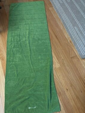 Green Microfiber Yoga Towel by Gaiam